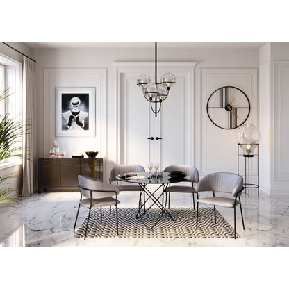 Black Strings Wall Clock - The Gharnish - A Unit of Satkala Creations