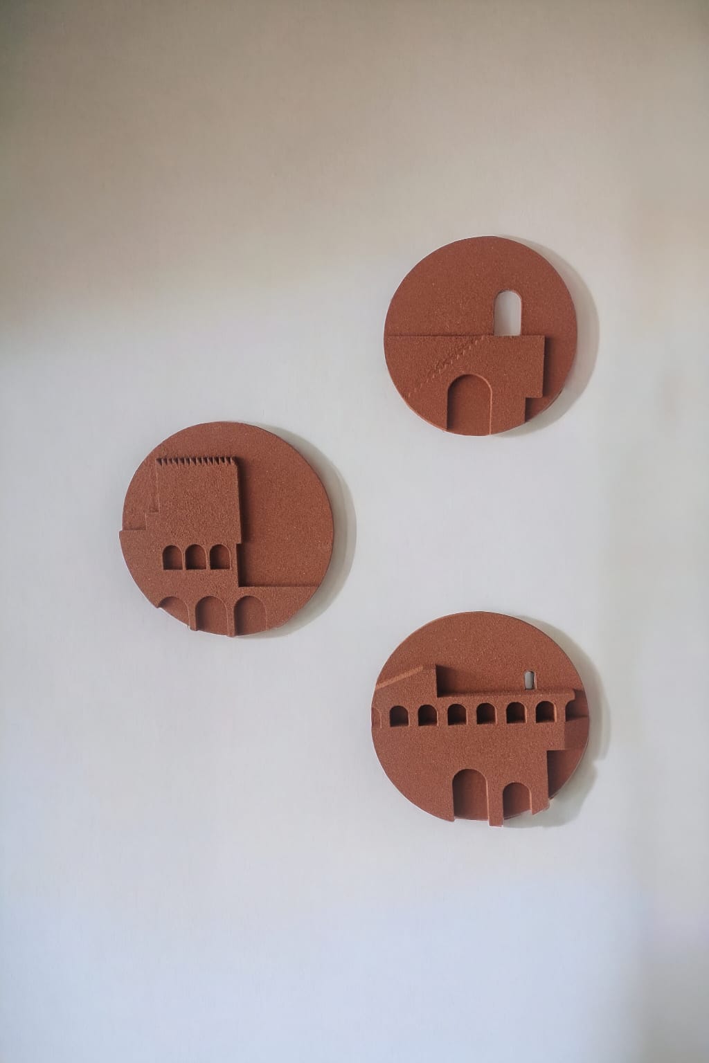 Modern Architectural Wall Art Set - The Gharnish - A Unit of Satkala Creations