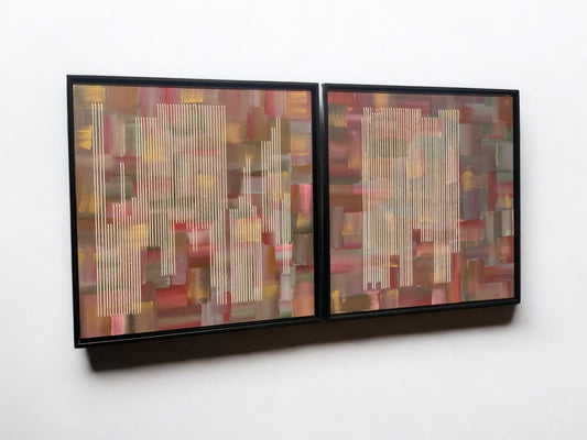 Canvas and Thread 3D Wooden Frame Wall Art - The Gharnish - A Unit of Satkala Creations