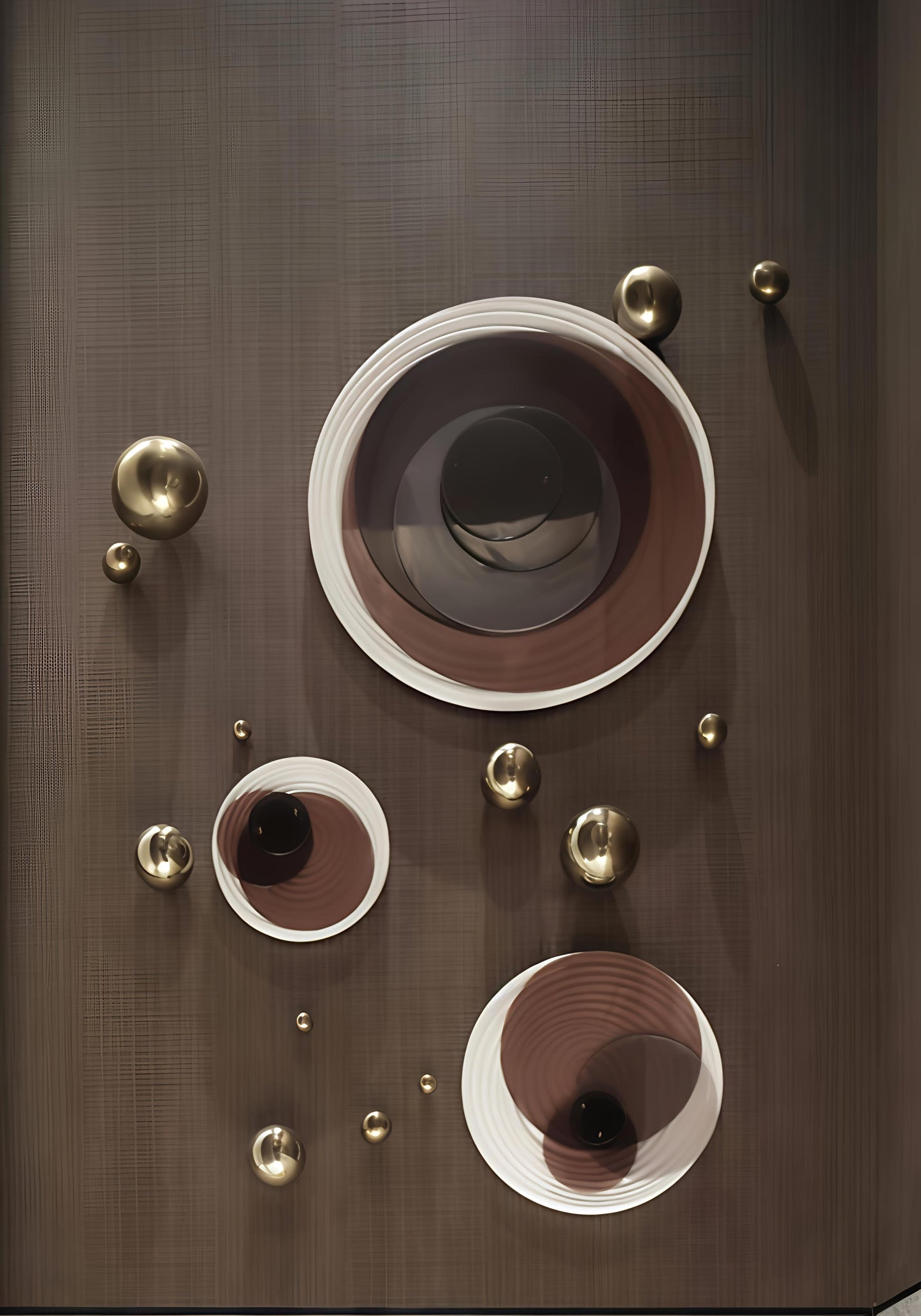 Celestial Orbits Abstract Wall Decor - The Gharnish - A Unit of Satkala Creations