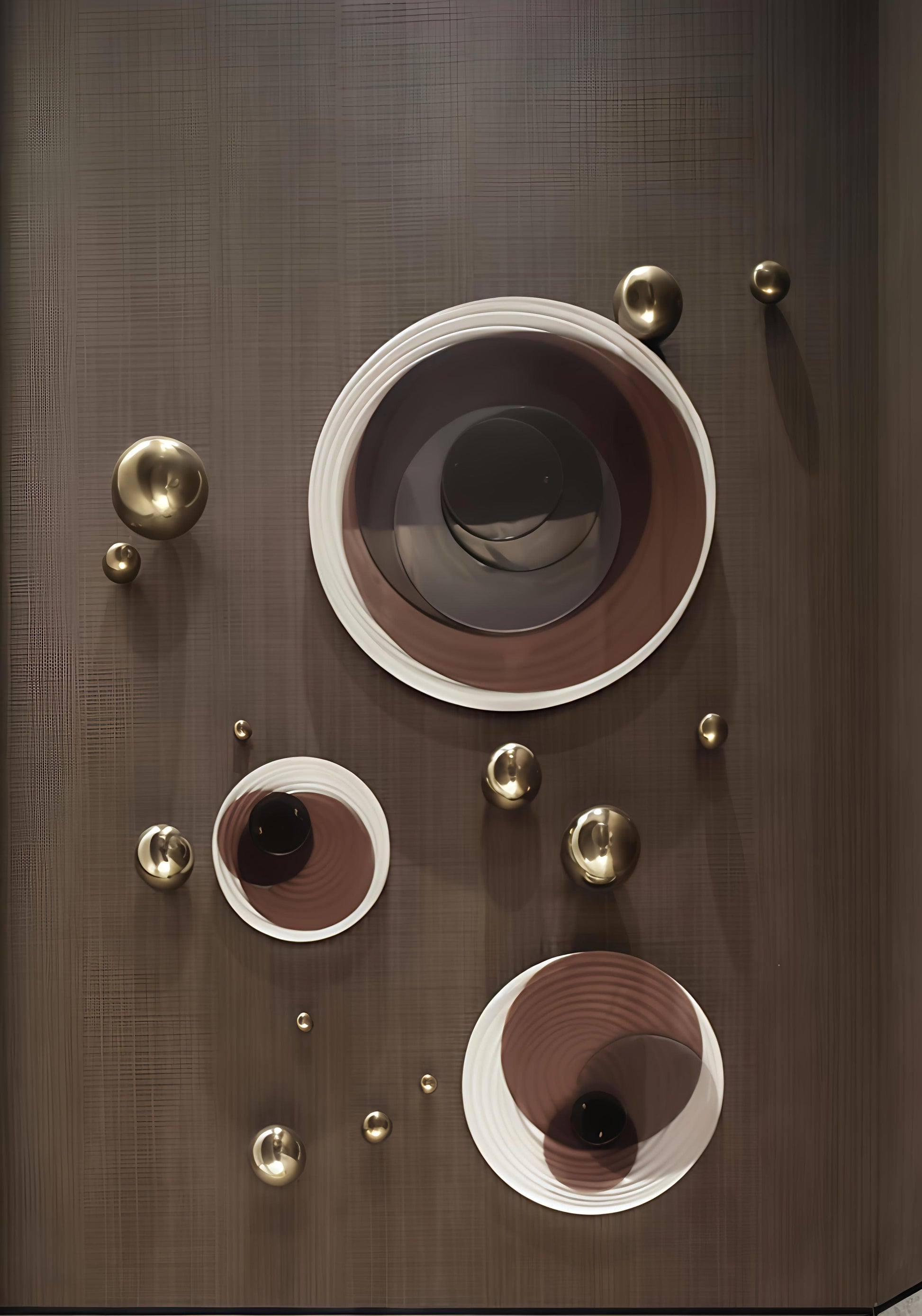 Celestial Orbits Abstract Wall Decor - The Gharnish - A Unit of Satkala Creations