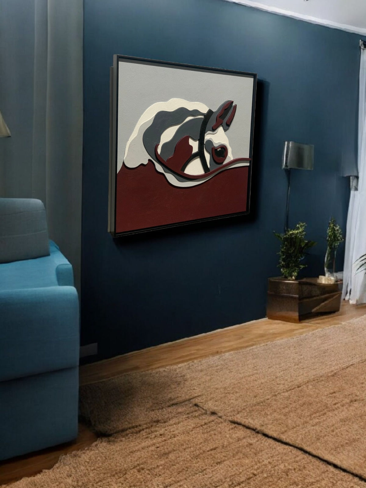 Designer and Modern Horse Wooden Wall Art - The Gharnish - A Unit of Satkala Creations