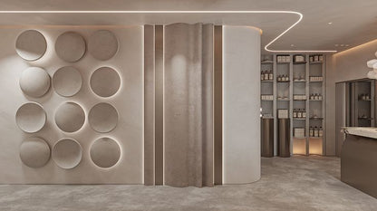 Decorative 3D Metal Place for Home and Office