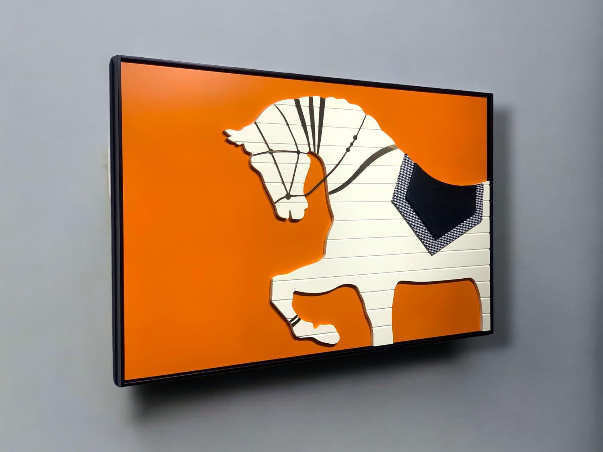 The Stallion Spirit – Wooden Horse Carving for Home Décor - The Gharnish - A Unit of Satkala Creations