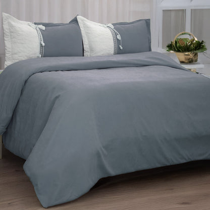 Designer bedding set with Fancy Embroidered Pillows