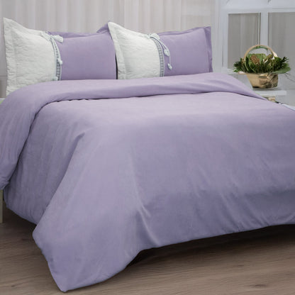 Designer bedding set with Fancy Embroidered Pillows