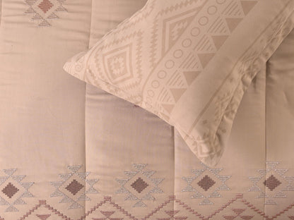 6 Pcs Jewels All Season Quilted Comforter Set - The Gharnish - A Unit of Satkala Creations