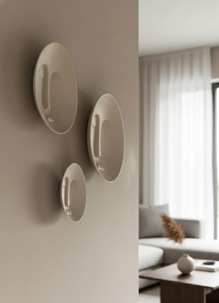 Whispering Faces 3D Wall Sculpture Set