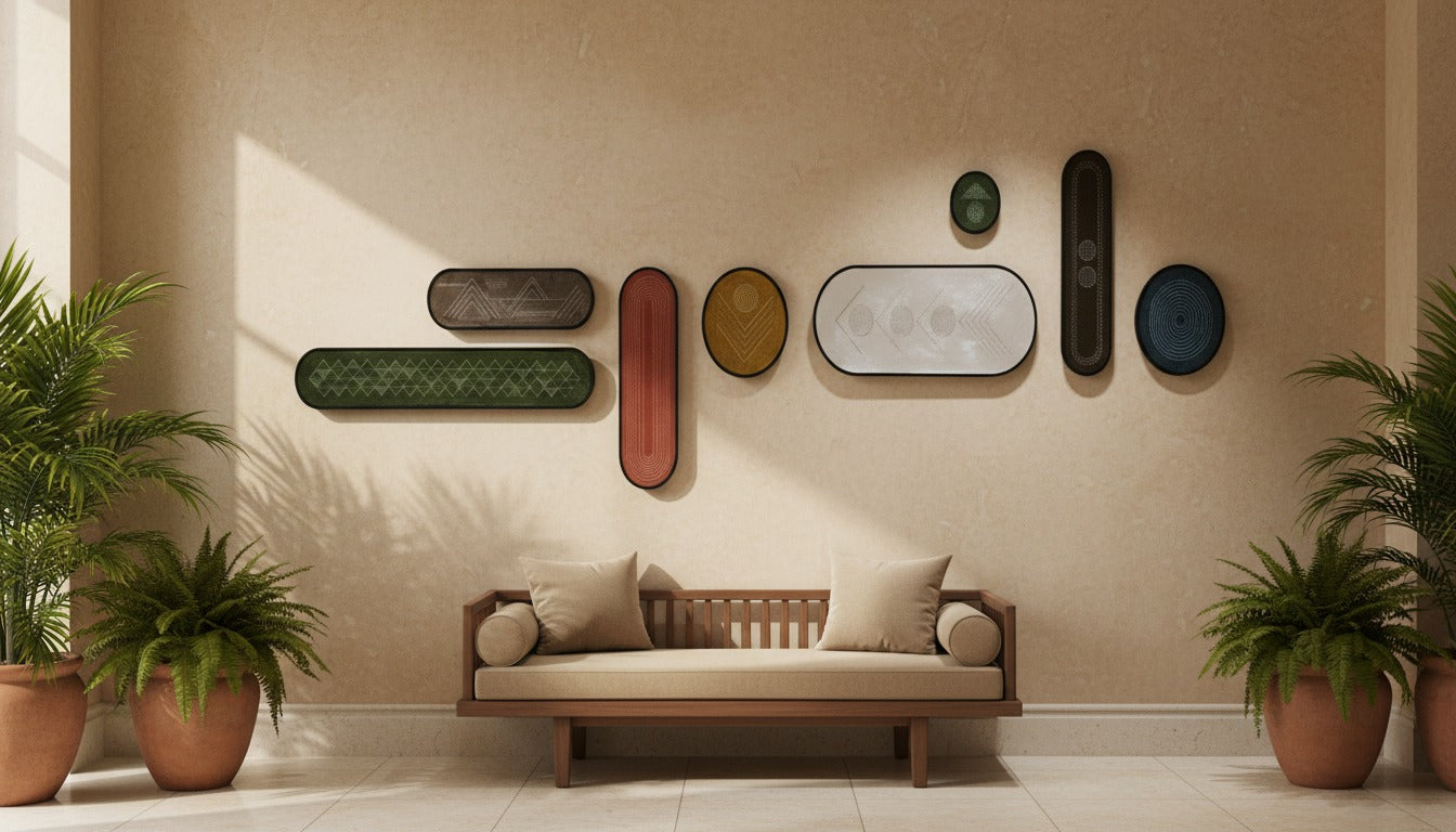 Earthline Contour Modern Wall Décor
