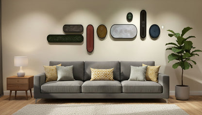 Earthline Contour Modern Wall Décor