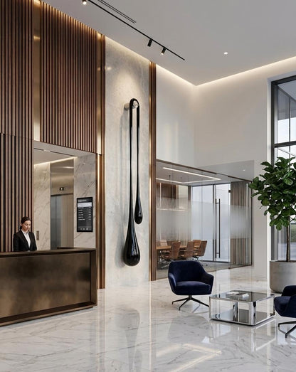 Gravity Essence | Luxury Vertical  Wall Sculpture