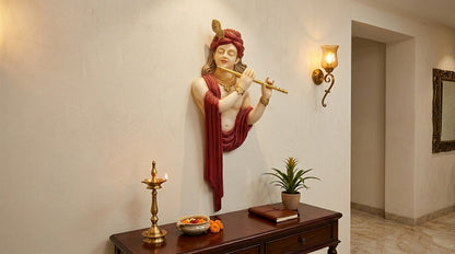 Premium Krishna Decorative Wall Art -54 Inches