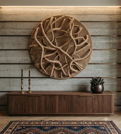 Artisan Rope Abstract 3D Wall Art