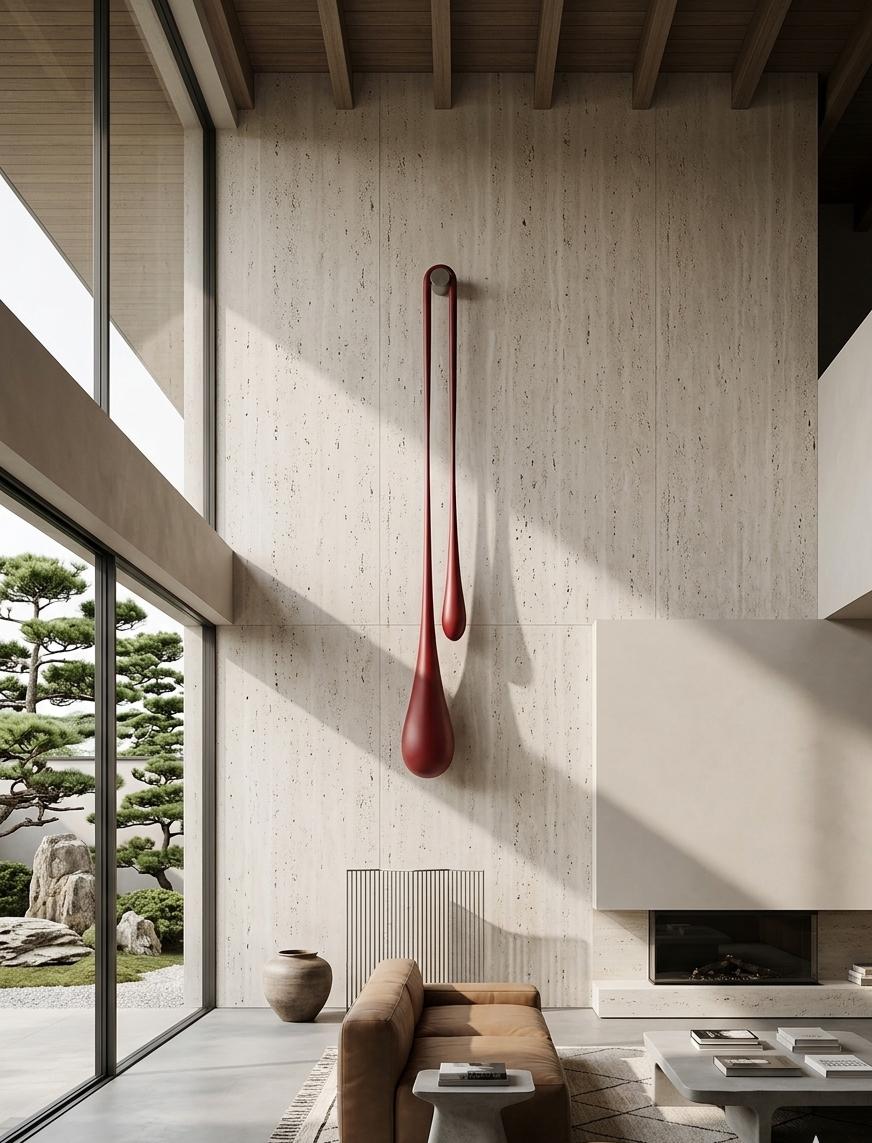 Gravity Essence | Luxury Vertical  Wall Sculpture