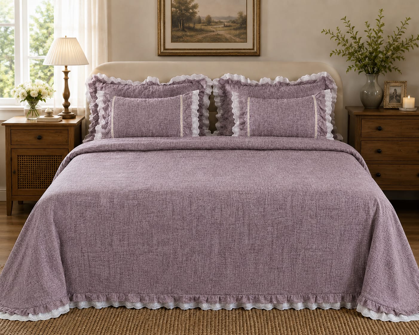 Vintage Charm Luxury 6-Piece Comforter Set