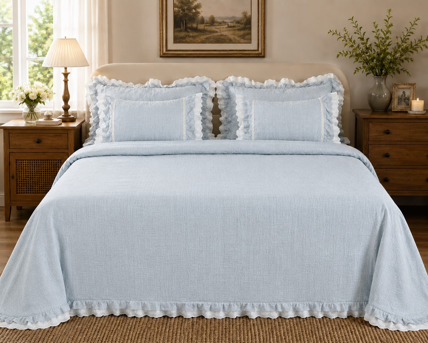 Vintage Charm Luxury 6-Piece Comforter Set