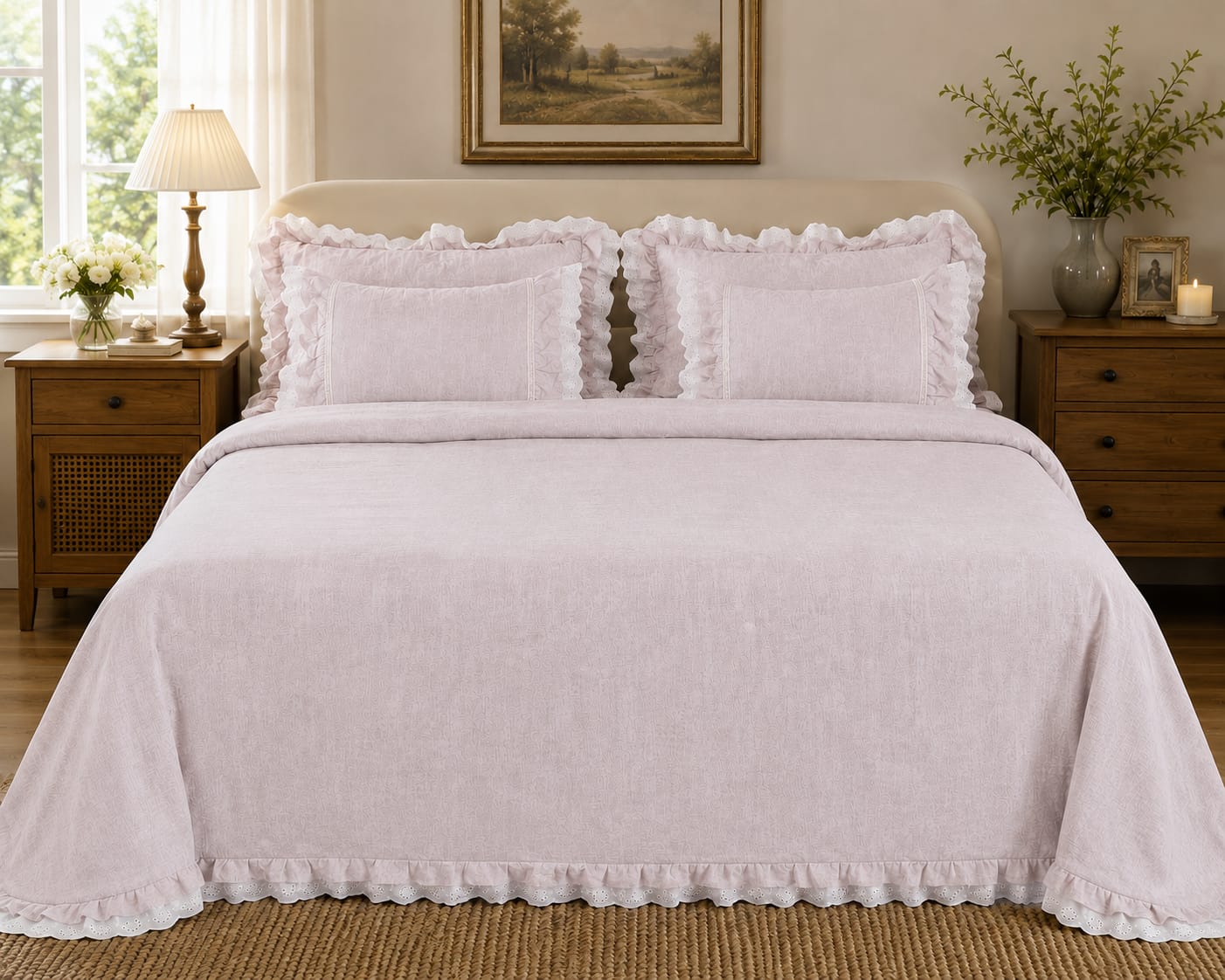 Vintage Charm Luxury 6-Piece Comforter Set