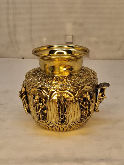 Dashavatar Brass Kalash