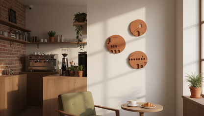 Modern Architectural Wall Art Set - The Gharnish - A Unit of Satkala Creations