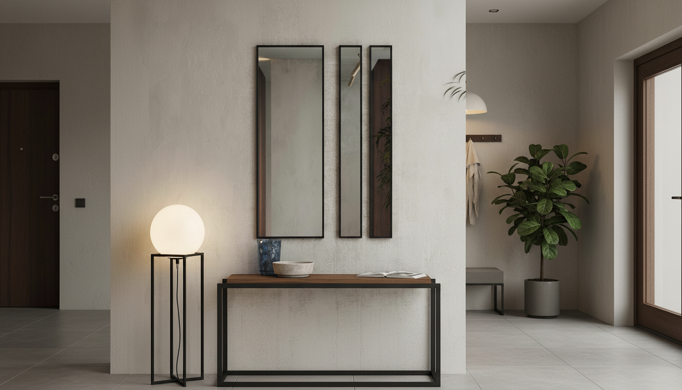 Set of 3 Rectangular Mirror for home and office - The Gharnish - A Unit of Satkala Creations