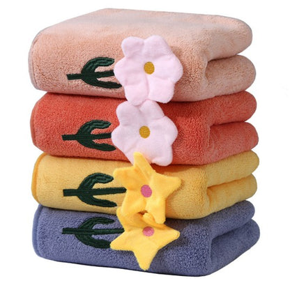 Embroidery Premium Bath Towel - The Gharnish - A Unit of Satkala Creations