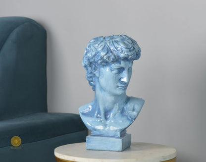 Modern abstract Roman sculpture figurine by The Gharnish, showcasing natural stone-inspired modern art design.