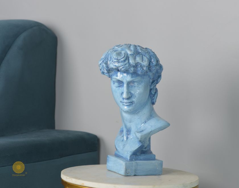 Abstract Roman sculpture figurine by The Gharnish, modern art piece showcasing sleek, natural-inspired abstract design.