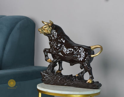Charging Bull Statue - Big - The Gharnish - A Unit of Satkala Creations