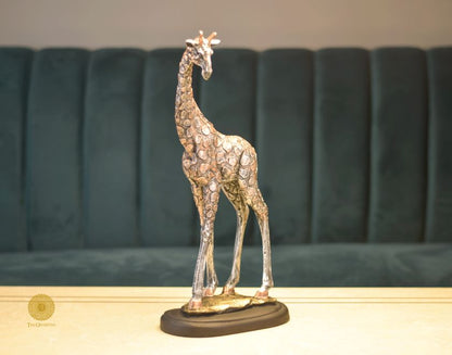 Antique Girraffe Table Top Sculpture - The Gharnish - A Unit of Satkala Creations