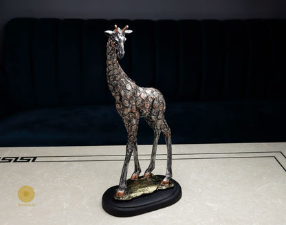 Antique Girraffe Table Top Sculpture - The Gharnish - A Unit of Satkala Creations