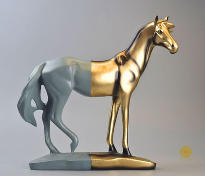 Limited Edition Premium Horse Statue by The Gharnish, detailed animal figurine showcasing craftsmanship and intricate design.