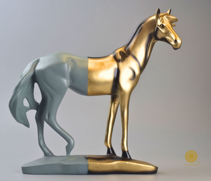Limited edition premium horse statue by The Gharnish, detailed animal figurine with a realistic horse design.