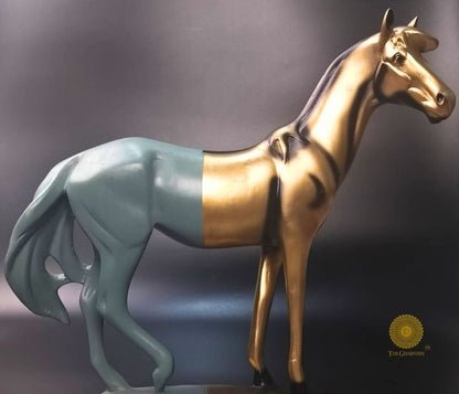 Limited edition premium horse statue by The Gharnish, detailed animal figurine with realistic features and elegant design.
