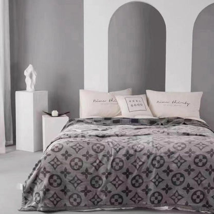 Emporio Luxury Winter Solid Color Blanket by The Gharnish, cozy and soft blanket perfect for winter use.