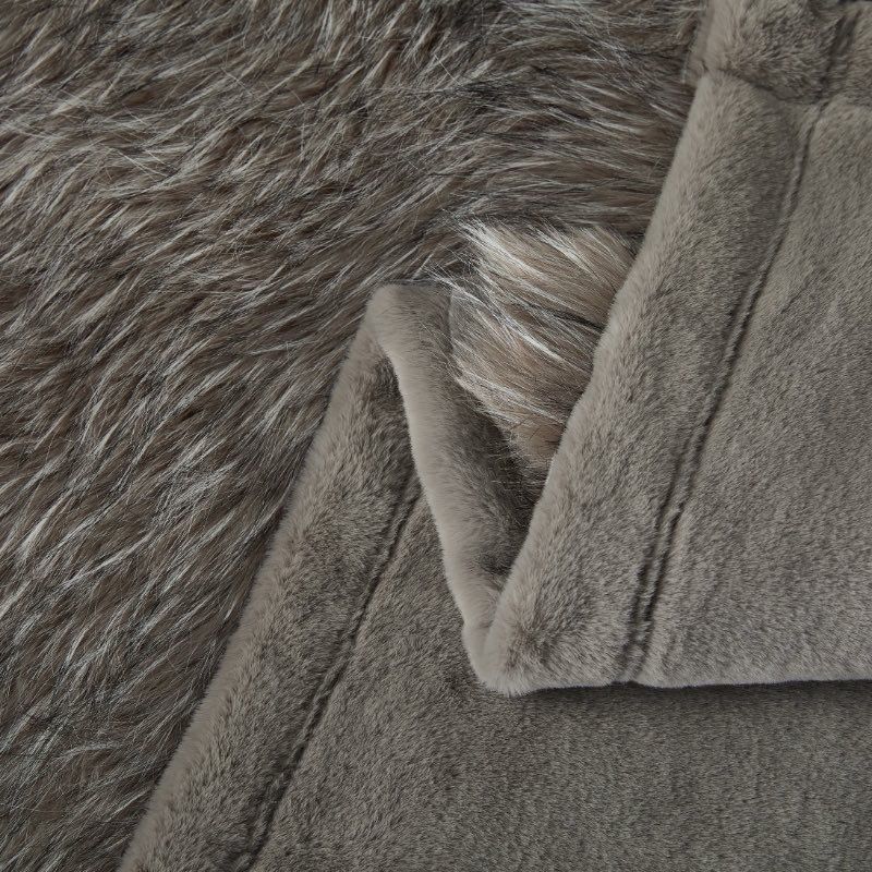 Premium Korean Mink Cashmere Double Ply Blanket by The Gharnish, soft and luxurious cozy blanket with elegant double-layer design.