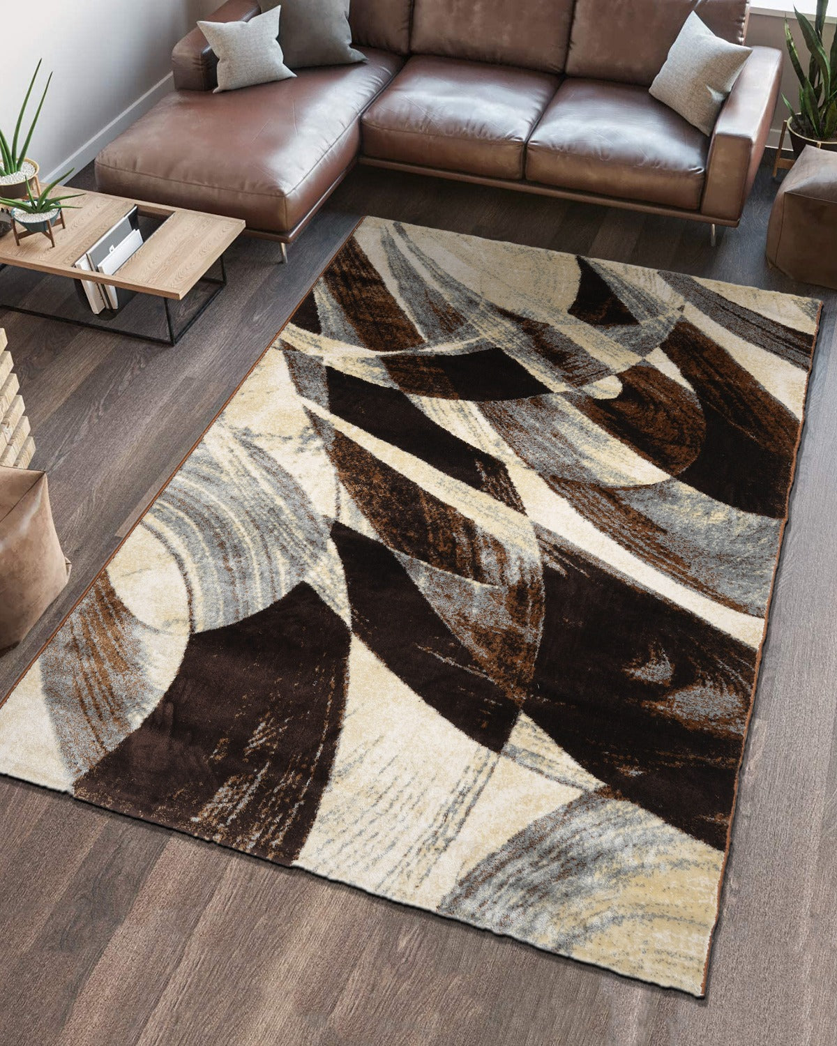 Modern Turkish carpet by The Gharnish featuring intricate patterns and vibrant colors, showcasing traditional craftsmanship.