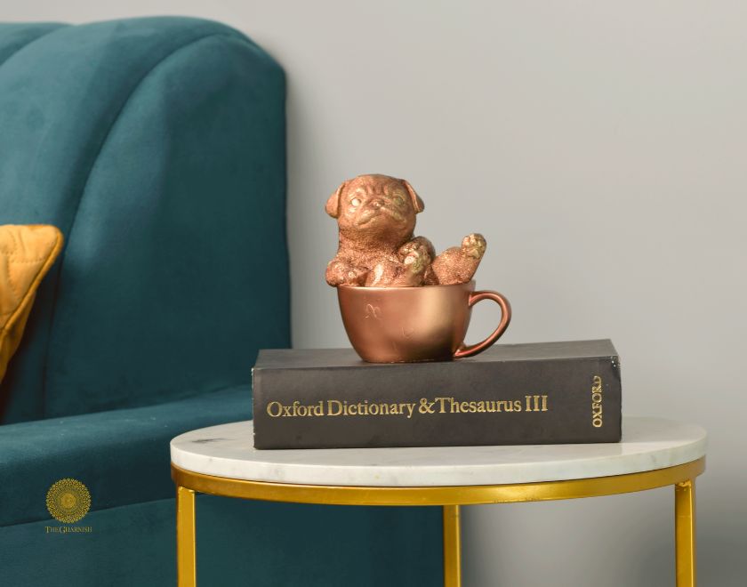 Cute Pup in Cup - The Gharnish - A Unit of Satkala Creations