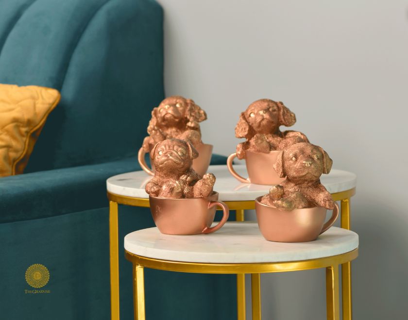 Cute Pup in Cup - The Gharnish - A Unit of Satkala Creations