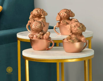 Cute Pup in Cup - The Gharnish - A Unit of Satkala Creations