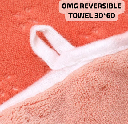 New Imported Twin Shade Reversible Bath Towel - The Gharnish - A Unit of Satkala Creations