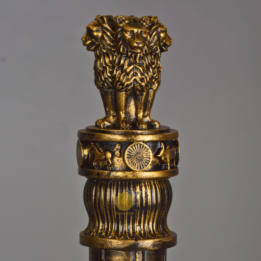 Ashoka Pillar Sculpture - The Gharnish - A Unit of Satkala Creations