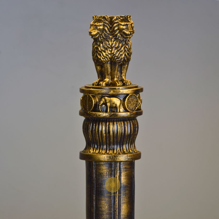 Ashoka Pillar Sculpture - The Gharnish - A Unit of Satkala Creations