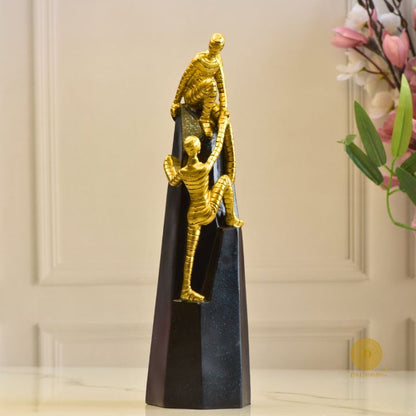 Mountain Climbing Figurine for home Decor - The Gharnish - A Unit of Satkala Creations