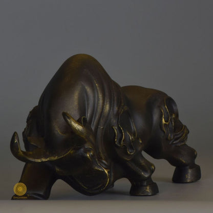 Stock Market Bull Statue / Devil bull for Home and Office - The Gharnish - A Unit of Satkala Creations