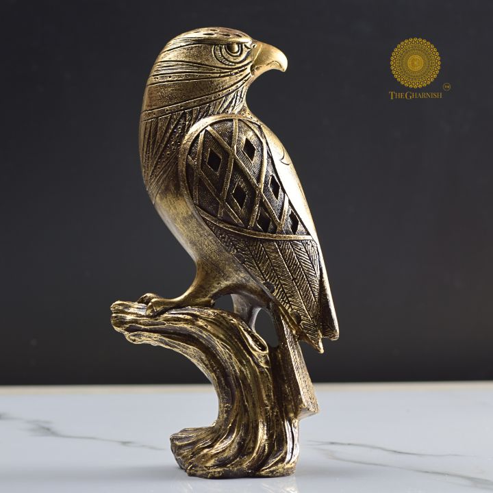 Detailed image of The Gharnish Majestic Garuda animal figurine showcasing intricate design and craftsmanship.