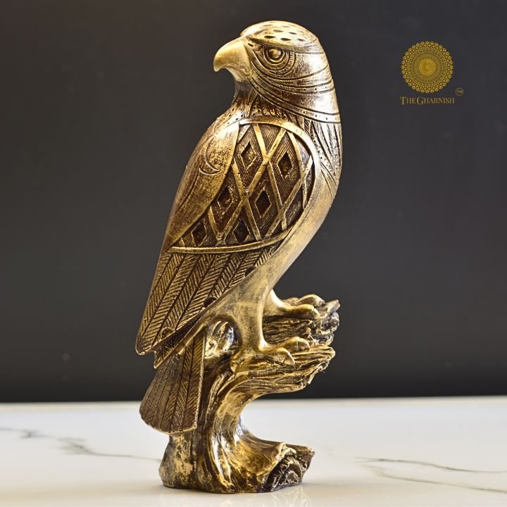 Detailed image of The Gharnish Majestic Garuda animal figurine showcasing intricate design and craftsmanship.