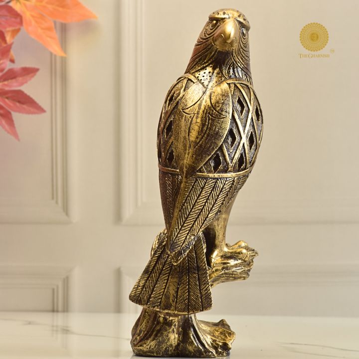 The Majestic Garuda figurine by The Gharnish, detailed animal figurine depicting a mythological bird with outstretched wings.