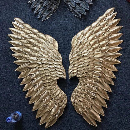 2 Metallic Wings (18 x 40 Inches) - The Gharnish - A Unit of Satkala Creations