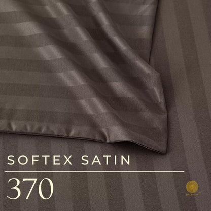 Premium Stripe Comforter from The Gharnish bedding collection with soft, striped fabric in a cozy, inviting design.