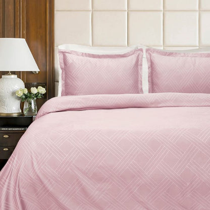Egyptian Cotton 400 TC king size bedding set by The Gharnish with three soft, luxurious sheets and pillowcases.